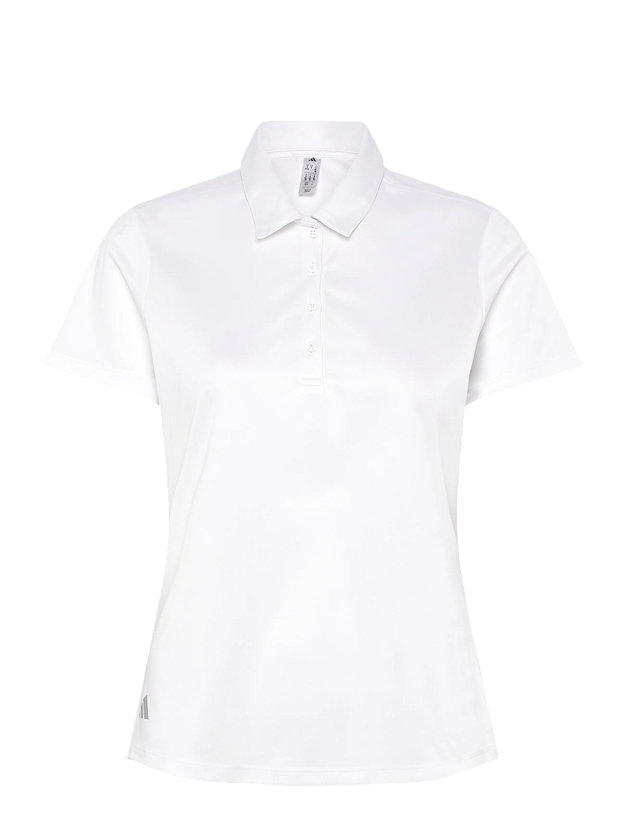 adidas Golf - W PERF SLD SS P - oberteile & t-shirts - white - 1