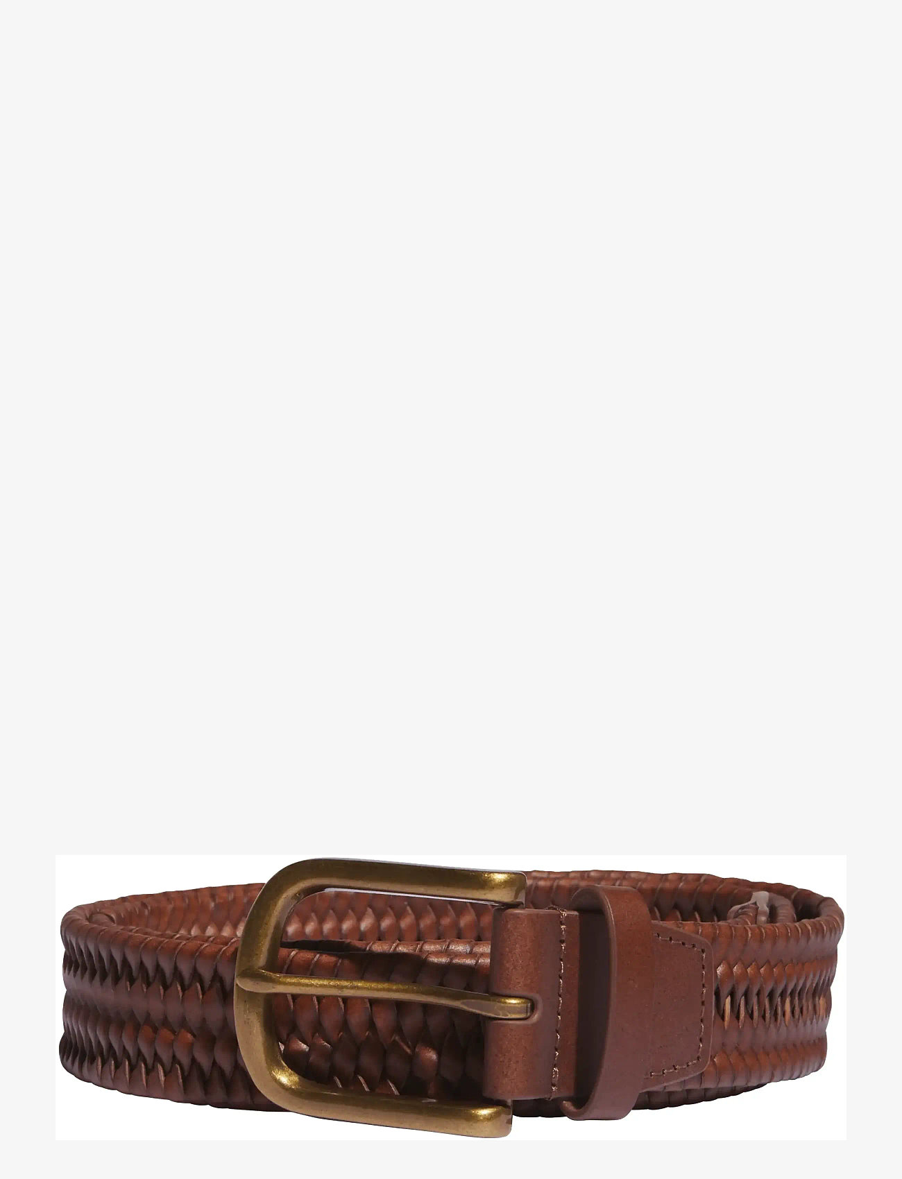 adidas Golf - WOVEN LTHR BELT - geflochten gürtel - cognac - 0
