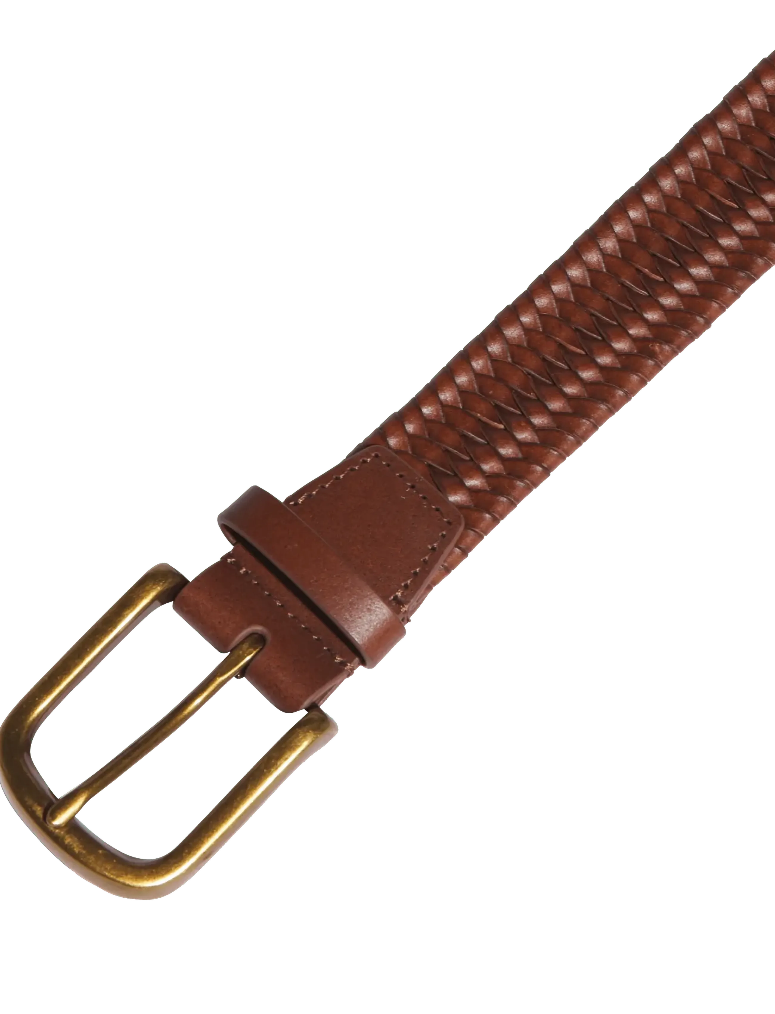 adidas Golf - WOVEN LTHR BELT - braided belts - cognac - 1