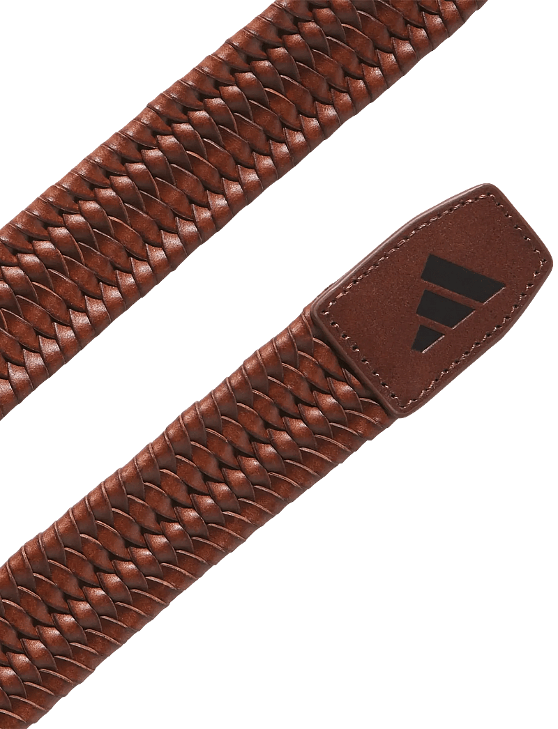 adidas Golf - WOVEN LTHR BELT - geflochten gürtel - cognac - 2