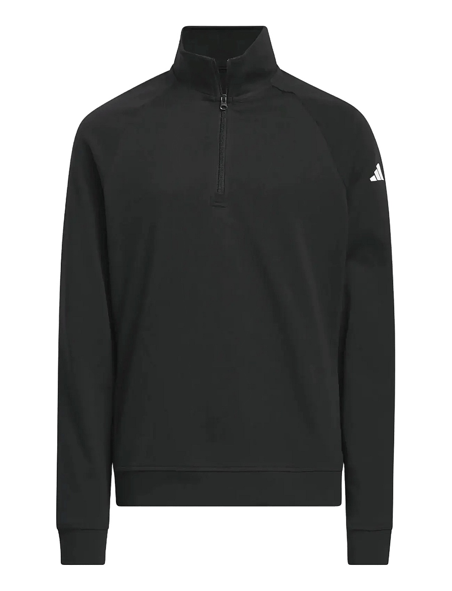 adidas Golf - UNIX QZ LAYER - langärmlige hemden - black - 0