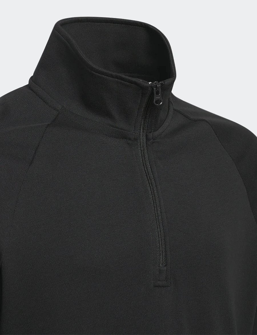 adidas Golf - UNIX QZ LAYER - langärmlige hemden - black - 2