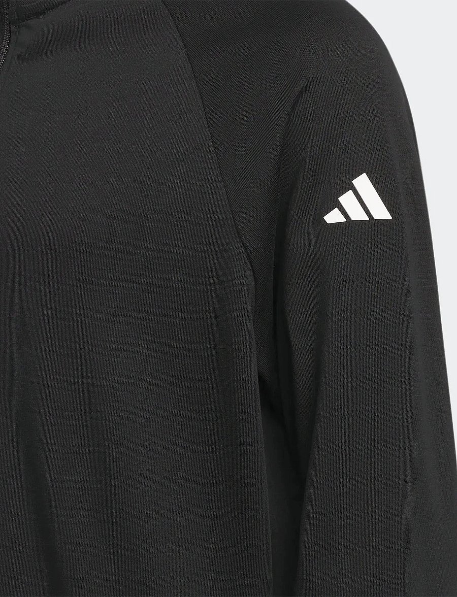 adidas Golf - UNIX QZ LAYER - langärmlige hemden - black - 3