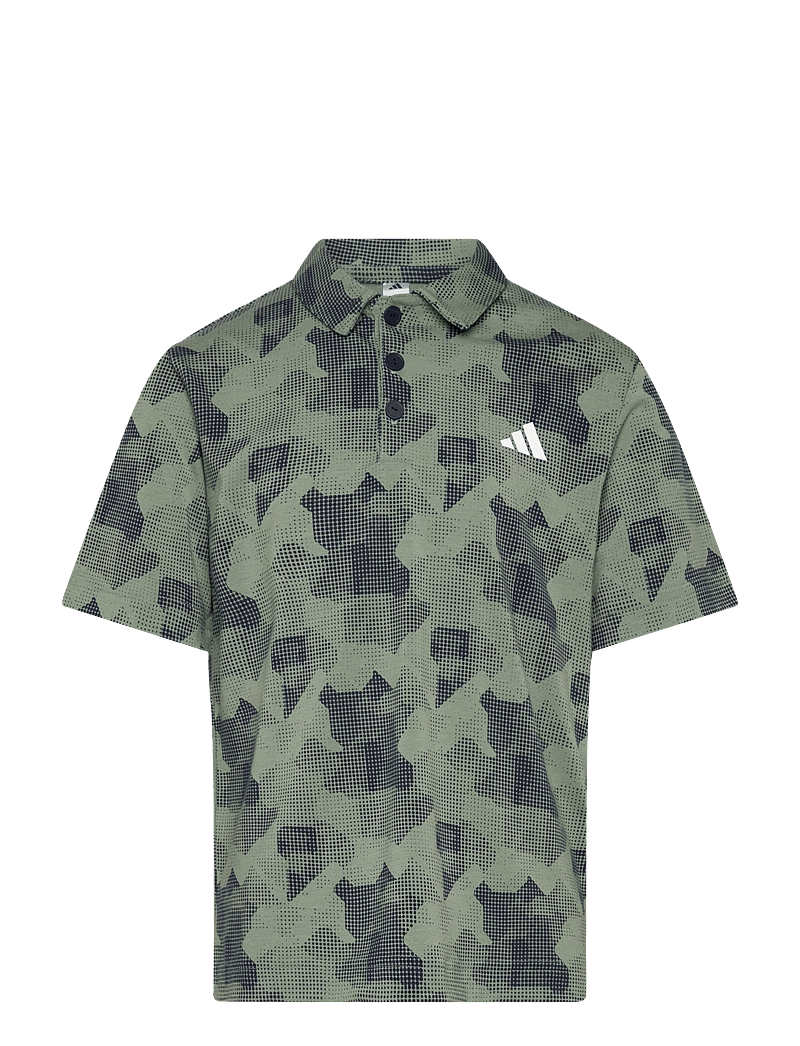 adidas Golf - B SCRIPT POLO - kurzärmelig - silgrn/conavy - 0