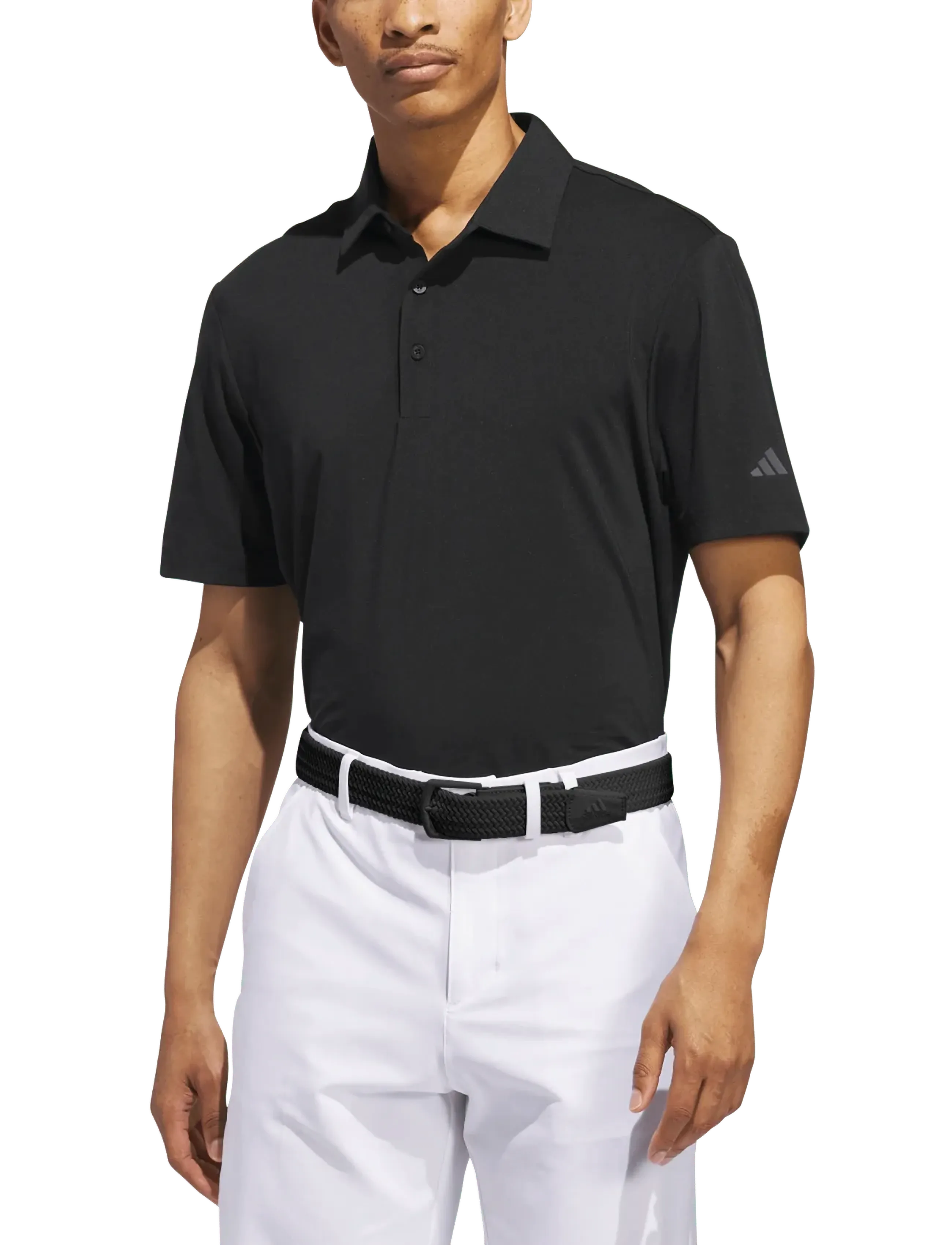 adidas Golf Ult365 Sld Polo, XS, Schwarz, Männerswear