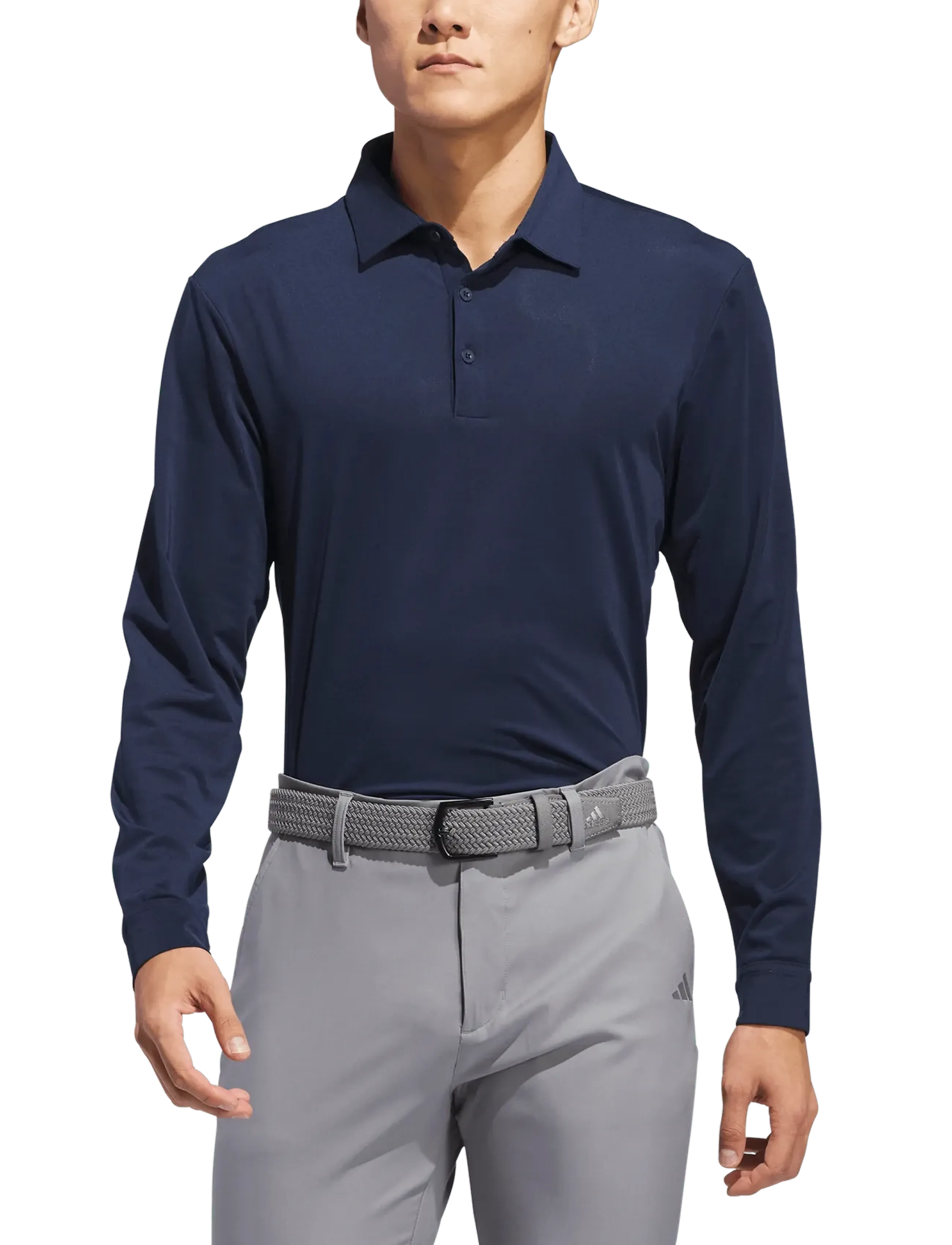 adidas Golf Core Ls Polo, Mænd, Langærmet Poloshirt, Navy, Str: XS