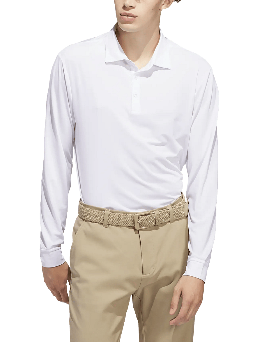 adidas Golf - CORE LS POLO - alussärgid ja t-särgid - white - 0