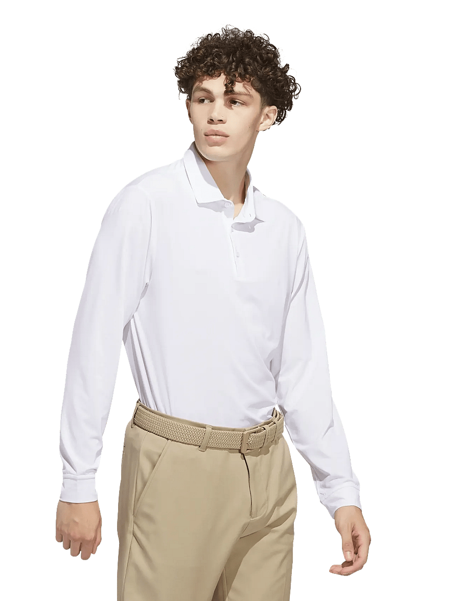 adidas Golf - CORE LS POLO - alussärgid ja t-särgid - white - 3