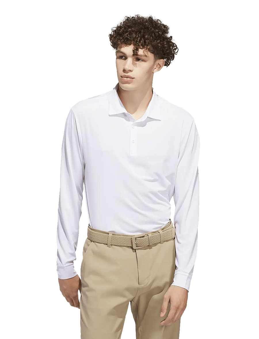 adidas Golf - CORE LS POLO - alussärgid ja t-särgid - white - 4