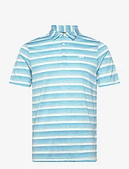 adidas Golf - 2 CLR STRIPE LC - polo marškinėliai trumpomis rankovėmis - seblbu/ivory - 0