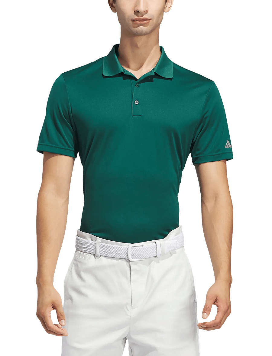 adidas Golf - ADI PERF POLO - tops & t-shirts - cgreen - 0