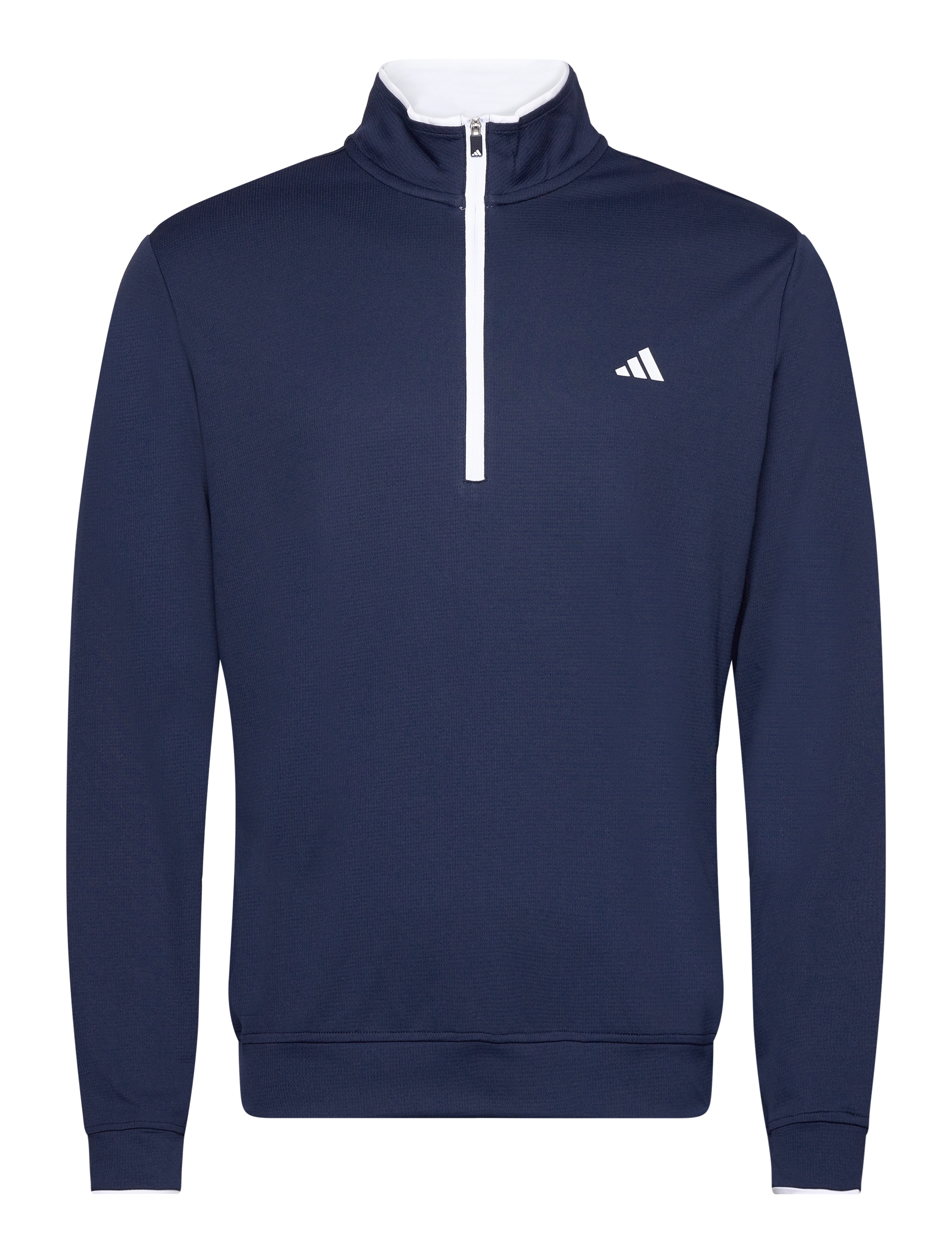 adidas Golf Core Ltwt 1/4 Z, Mænd, Kvart Lynlås Pullover, Navy, Str: M