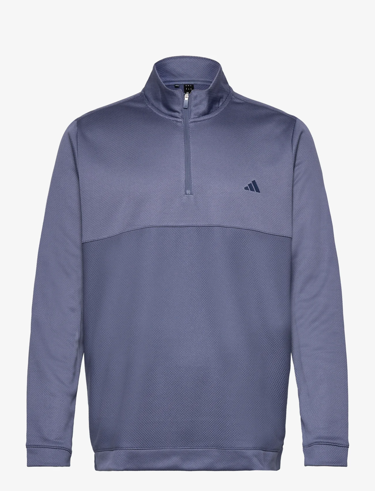 adidas Golf - TEXTURED Q ZIP - sportiska stila džemperi - prloin - 0