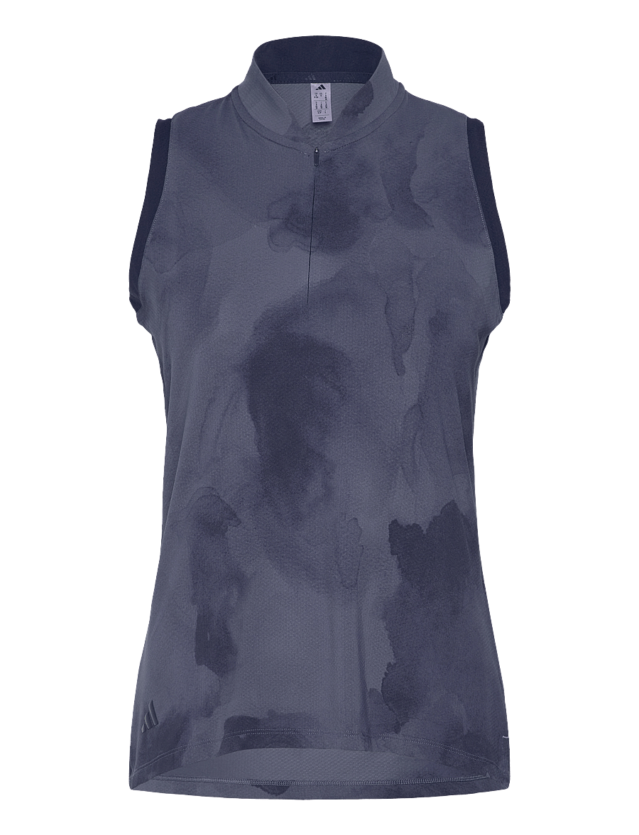 adidas Golf - W ULTT PRT SL P - tank tops - conavy - 0