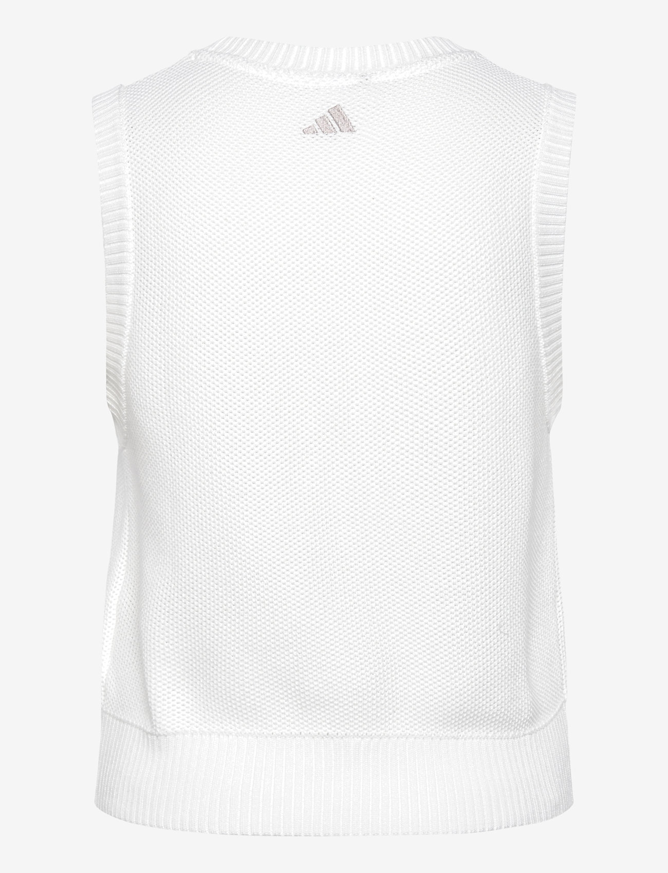 adidas Golf - W ULTT KNT VST - tank tops - white - 1