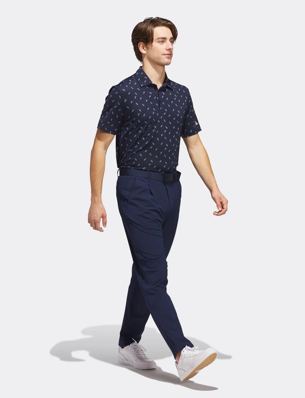 adidas Golf - ULT PT MSH POLO - oberteile & t-shirts - conavy/wonsil - 0