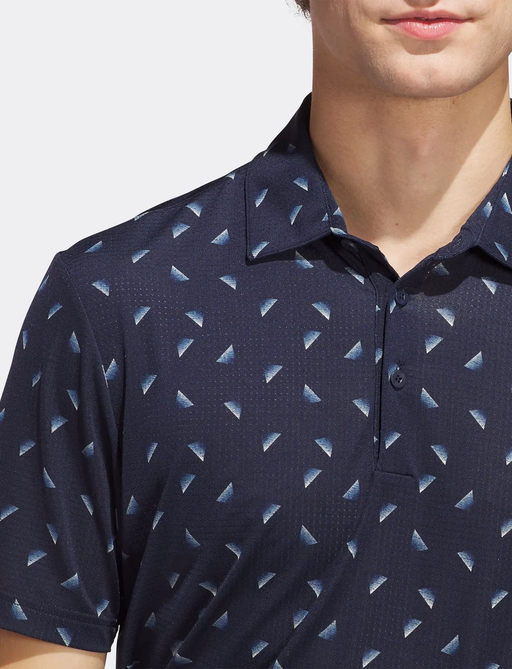 adidas Golf - ULT PT MSH POLO - oberteile & t-shirts - conavy/wonsil - 3