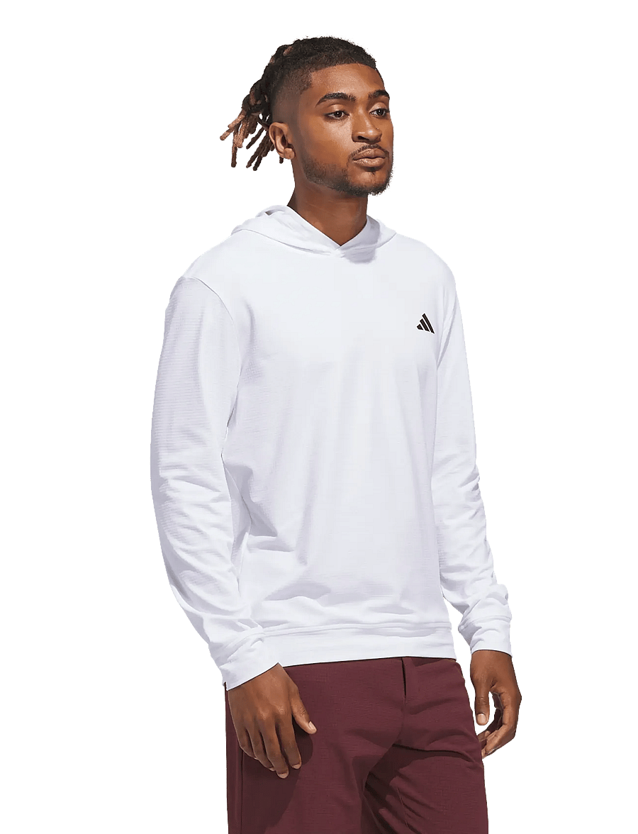 adidas Golf - ULT ELV HOODIE - tops - white - 0