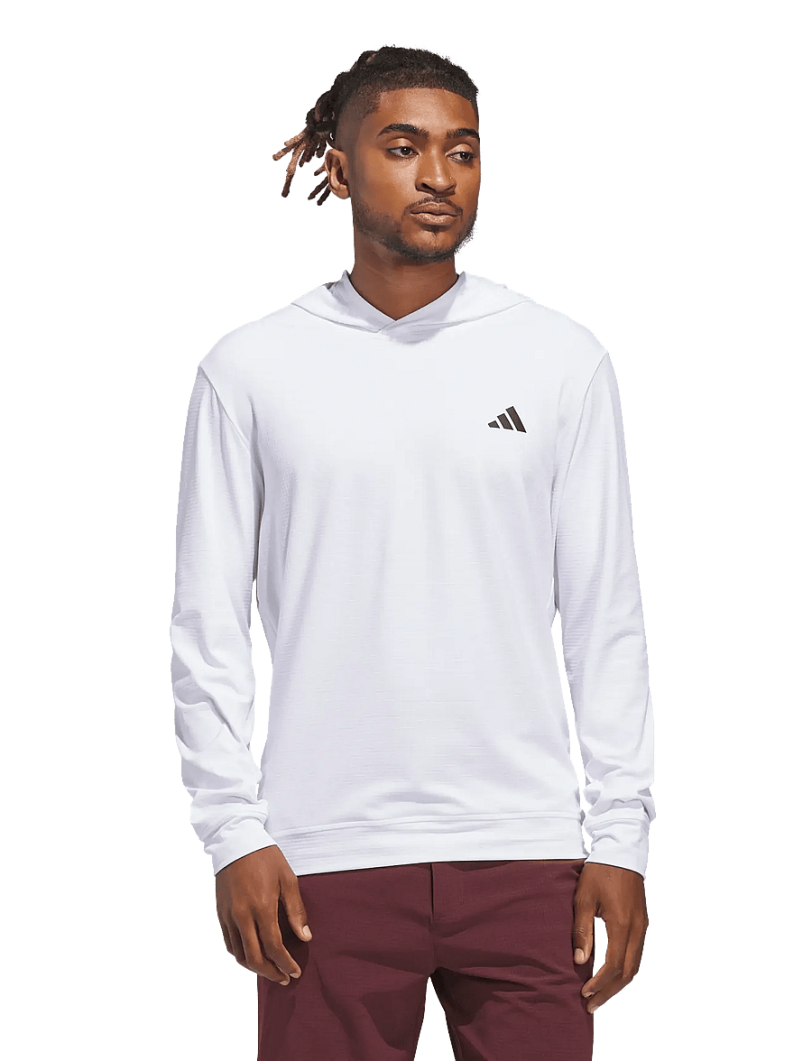 adidas Golf - ULT ELV HOODIE - tops - white - 3