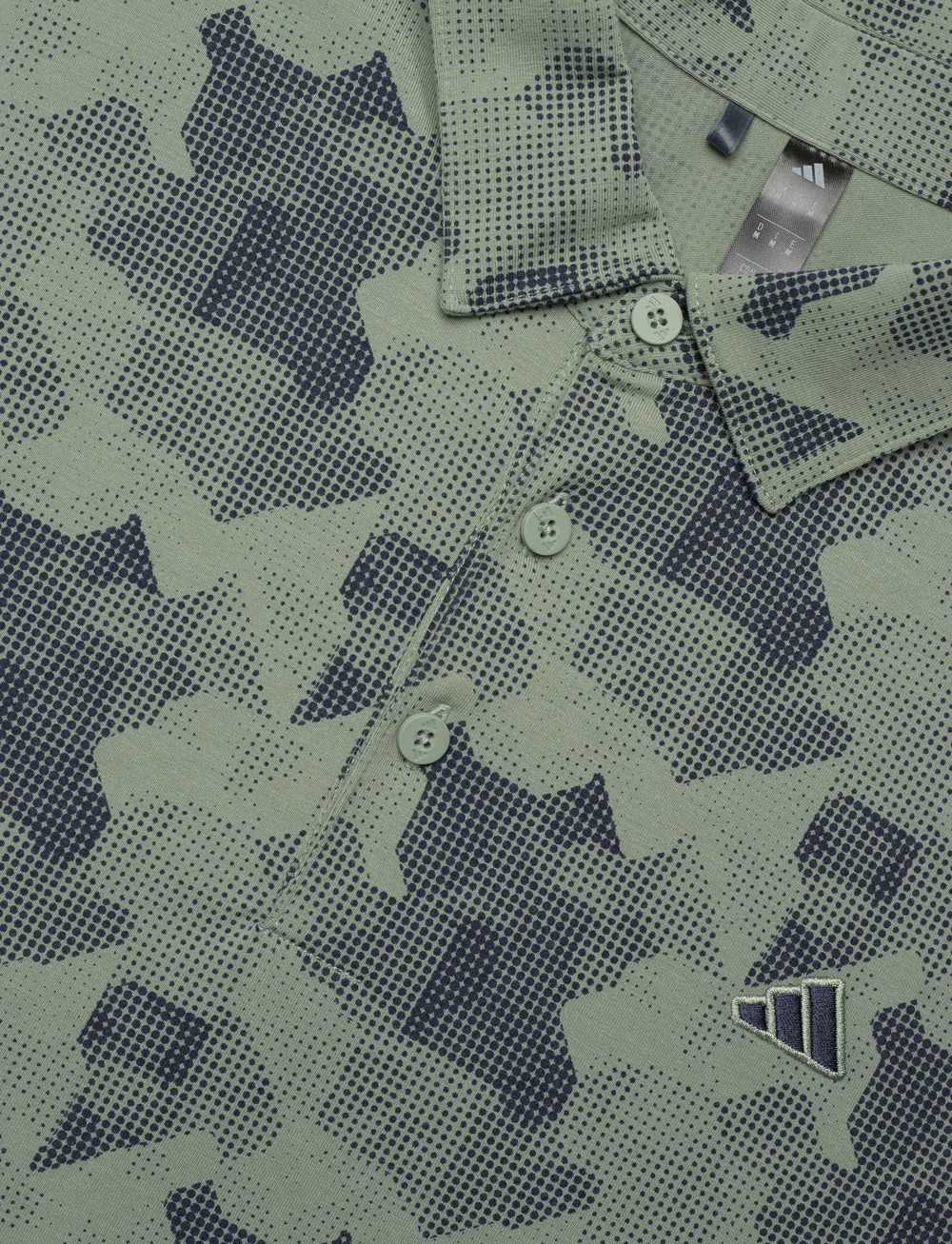 adidas Golf - GO-TO PRT POLO - oberteile & t-shirts - silgrn/conavy - 2