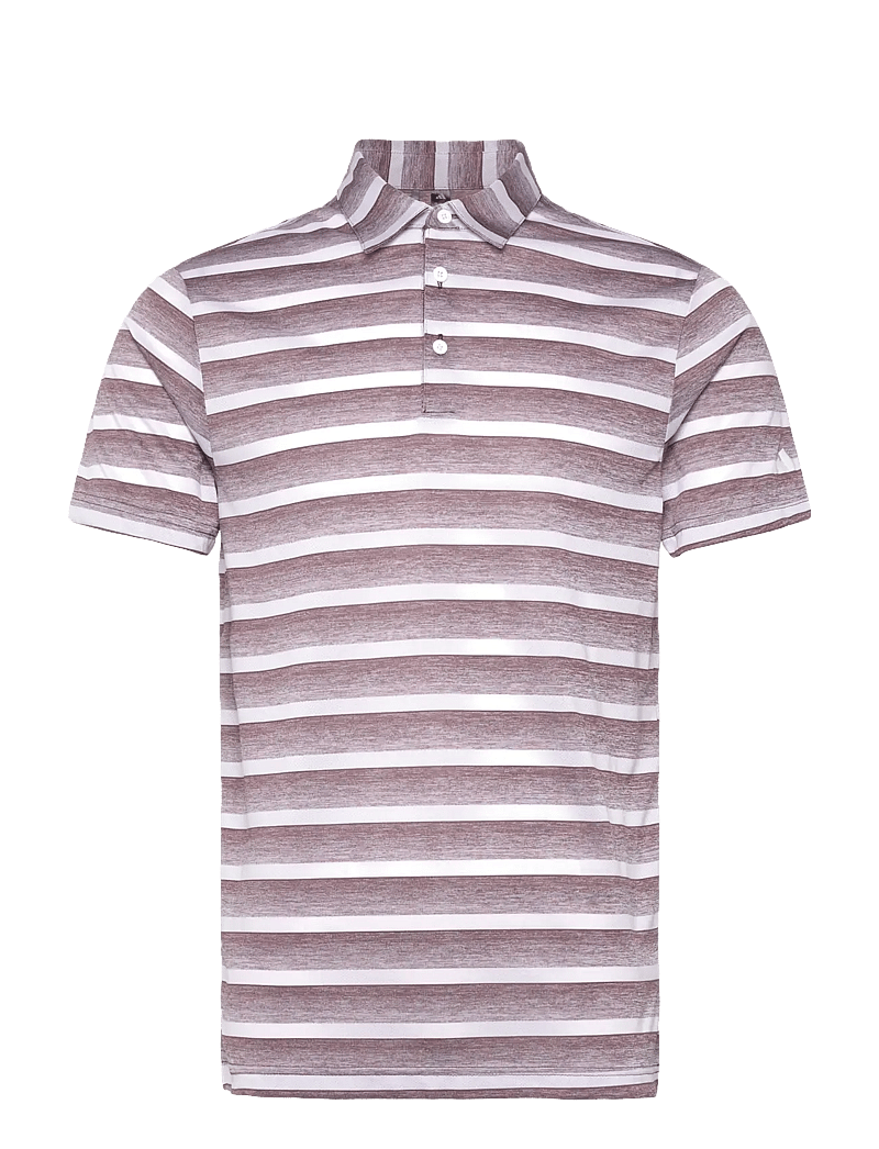 adidas Golf - 2 COLOR STRIPE - toppar & t-shirts - aurrub/white - 0