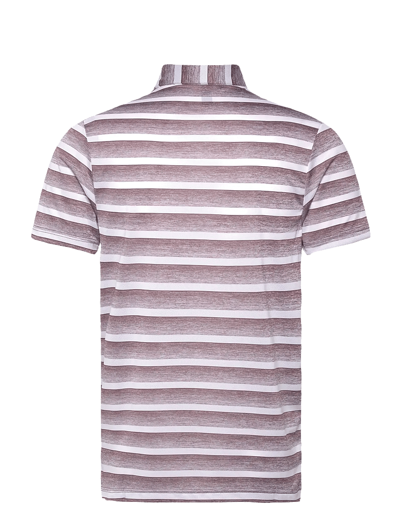 adidas Golf - 2 COLOR STRIPE - toppar & t-shirts - aurrub/white - 1