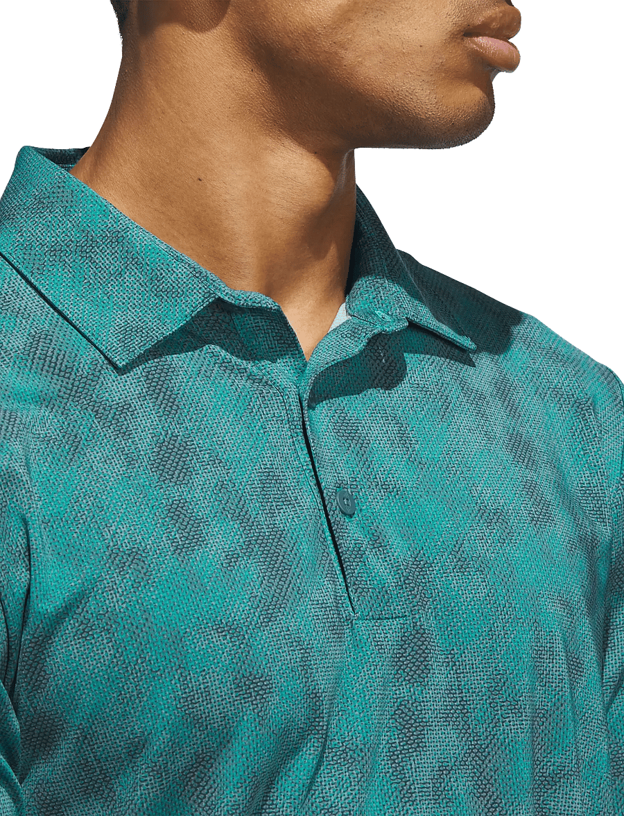 adidas Golf - ULT TXT PRT - oberteile & t-shirts - purtea/aurivy - 4