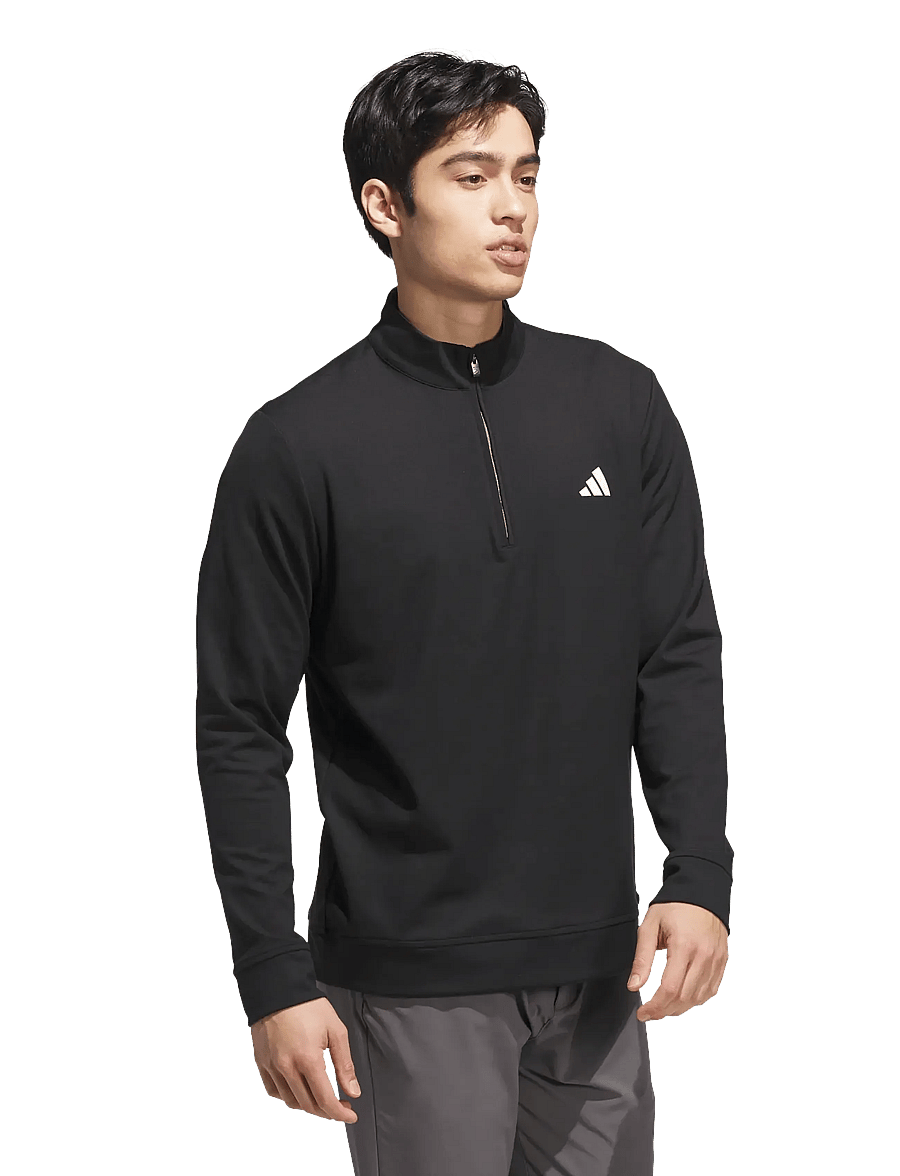adidas Golf - ULT CLS QZ LC - sweaters - black - 0