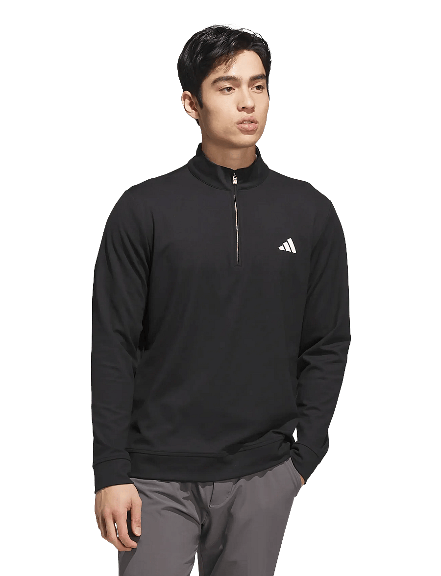 adidas Golf - ULT CLS QZ LC - sweaters - black - 2