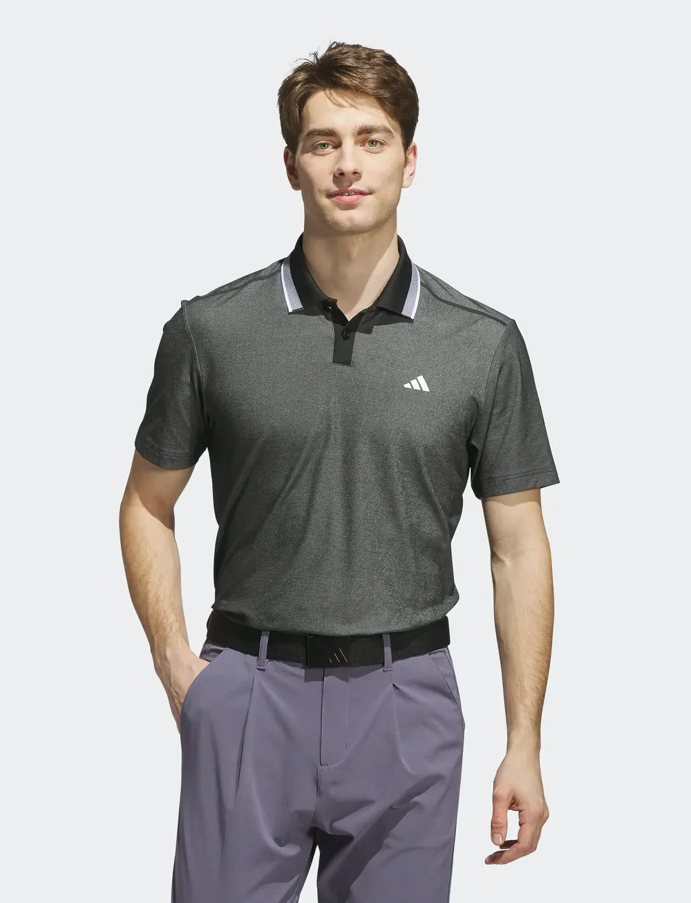 adidas Golf - TOUR TWSTKNT PQ - toppe & t-shirts - black - 0