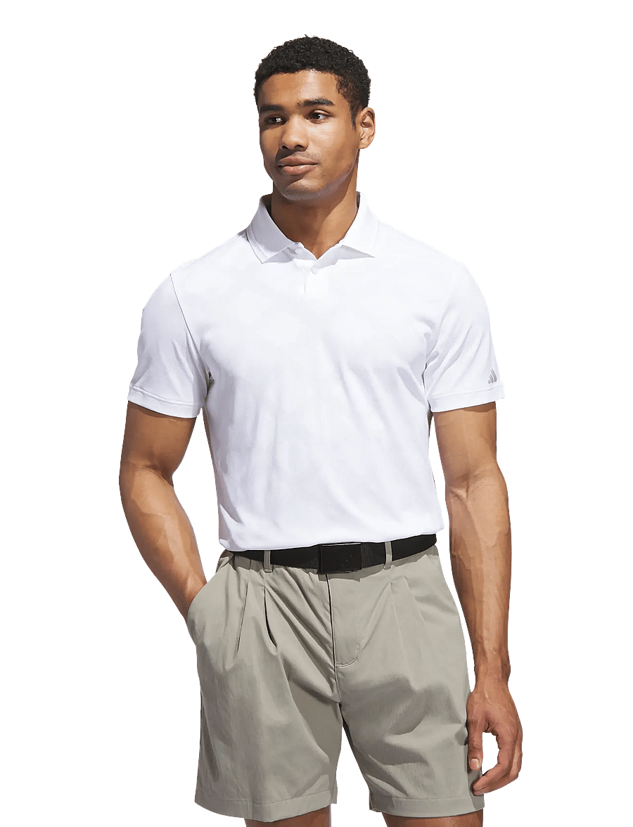 adidas Golf - TOUR NYLON POLO - oberteile & t-shirts - white - 1