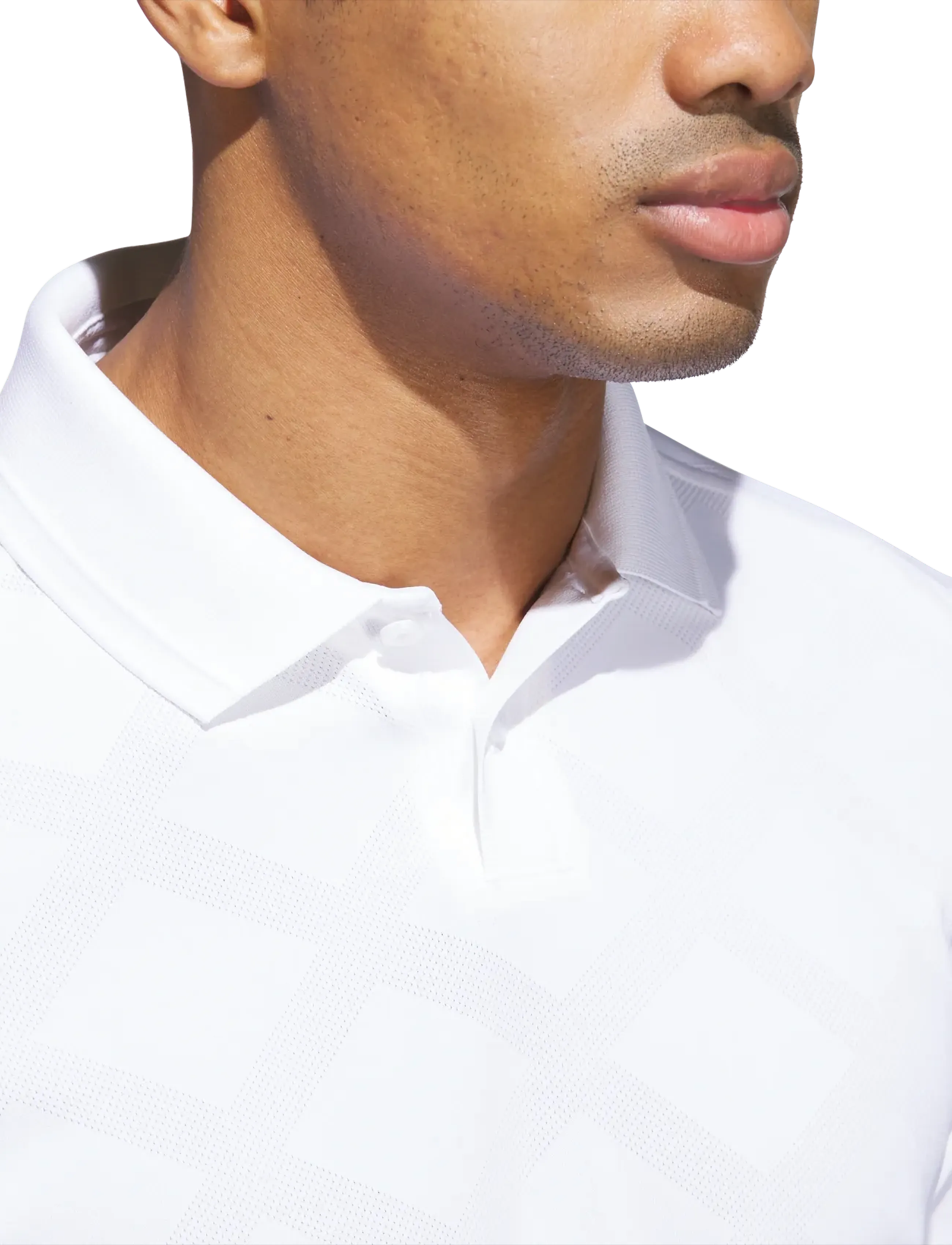 adidas Golf - TOUR NYLON POLO - oberteile & t-shirts - white - 3