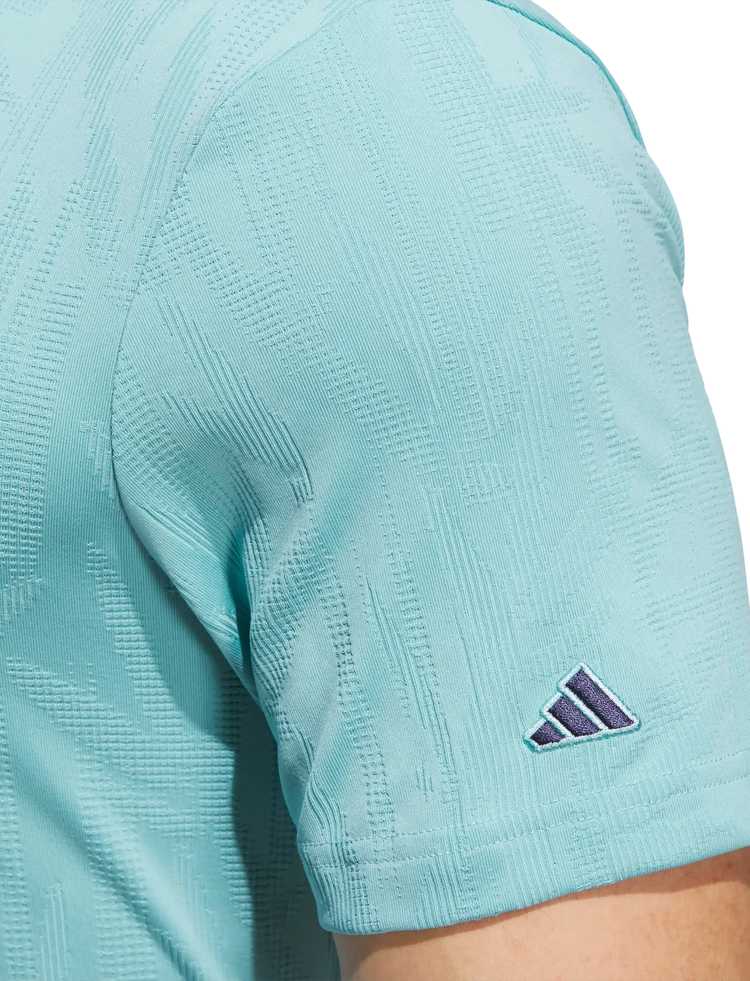 adidas Golf - GO-TO TXT POLO - toppe & t-shirts - minton - 3