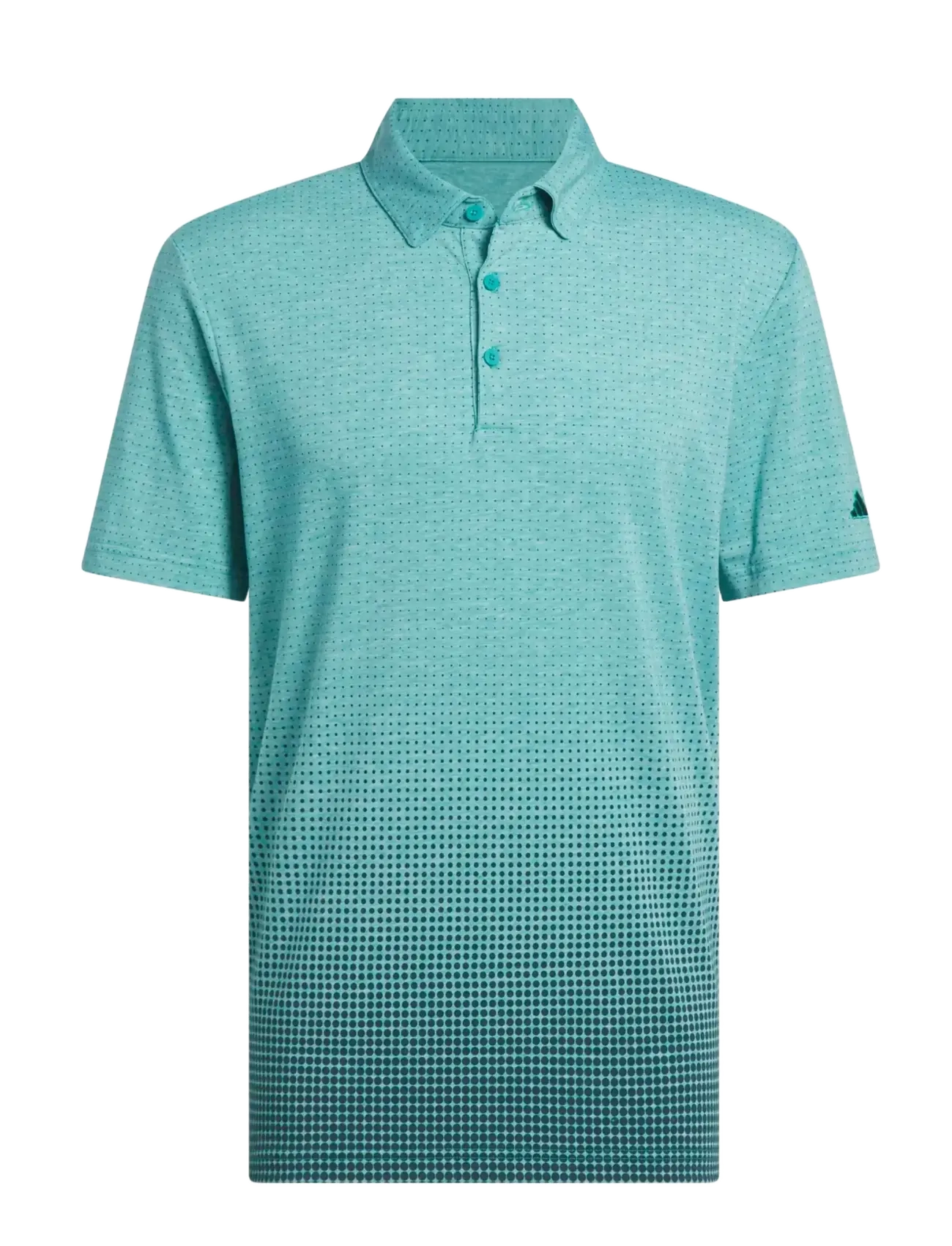 ADIDAS GOLF Go-To Prt Polo Blau - S - Herren