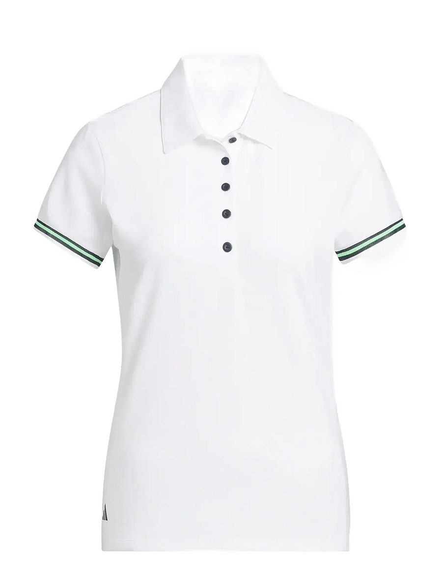 adidas Golf - W ULTC CLSC SS - oberteile & t-shirts - white - 1