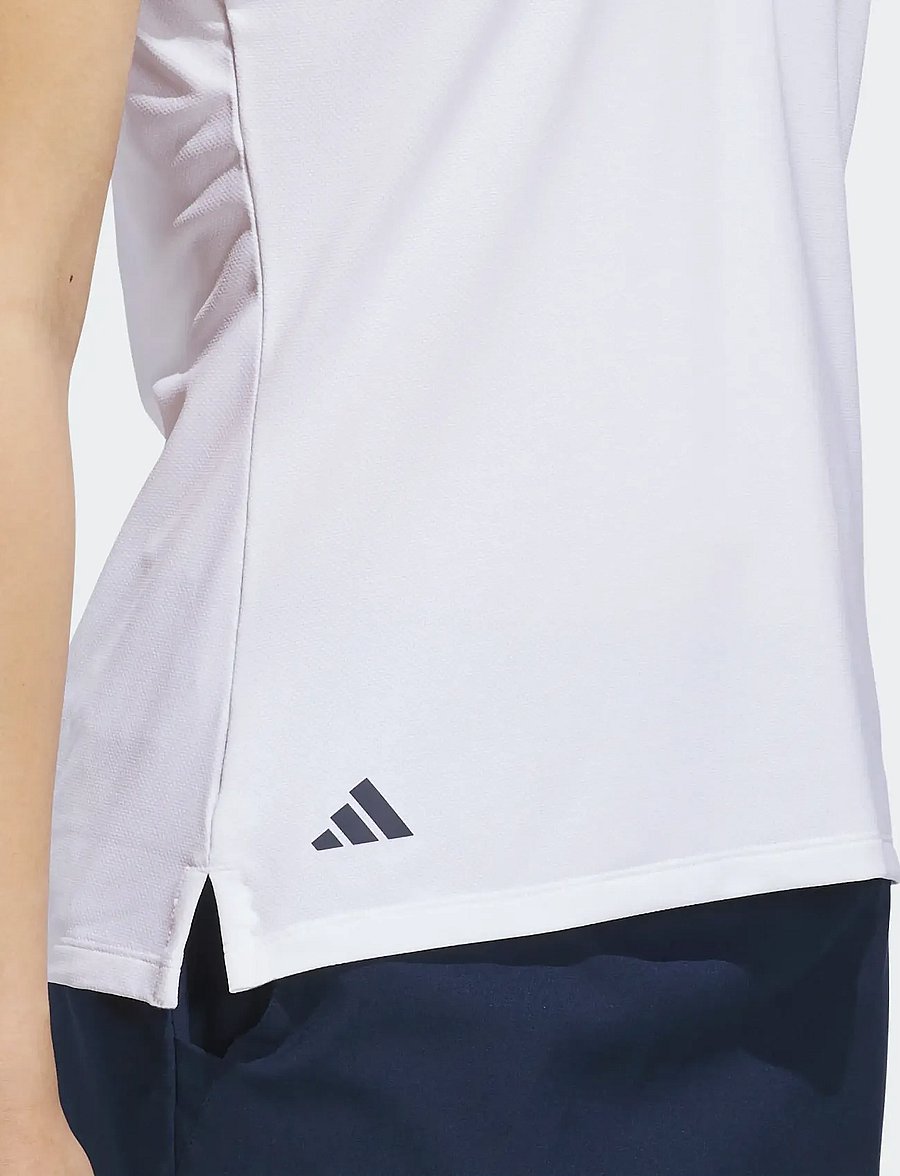 adidas Golf - W ULTC CLSC SS - oberteile & t-shirts - white - 5