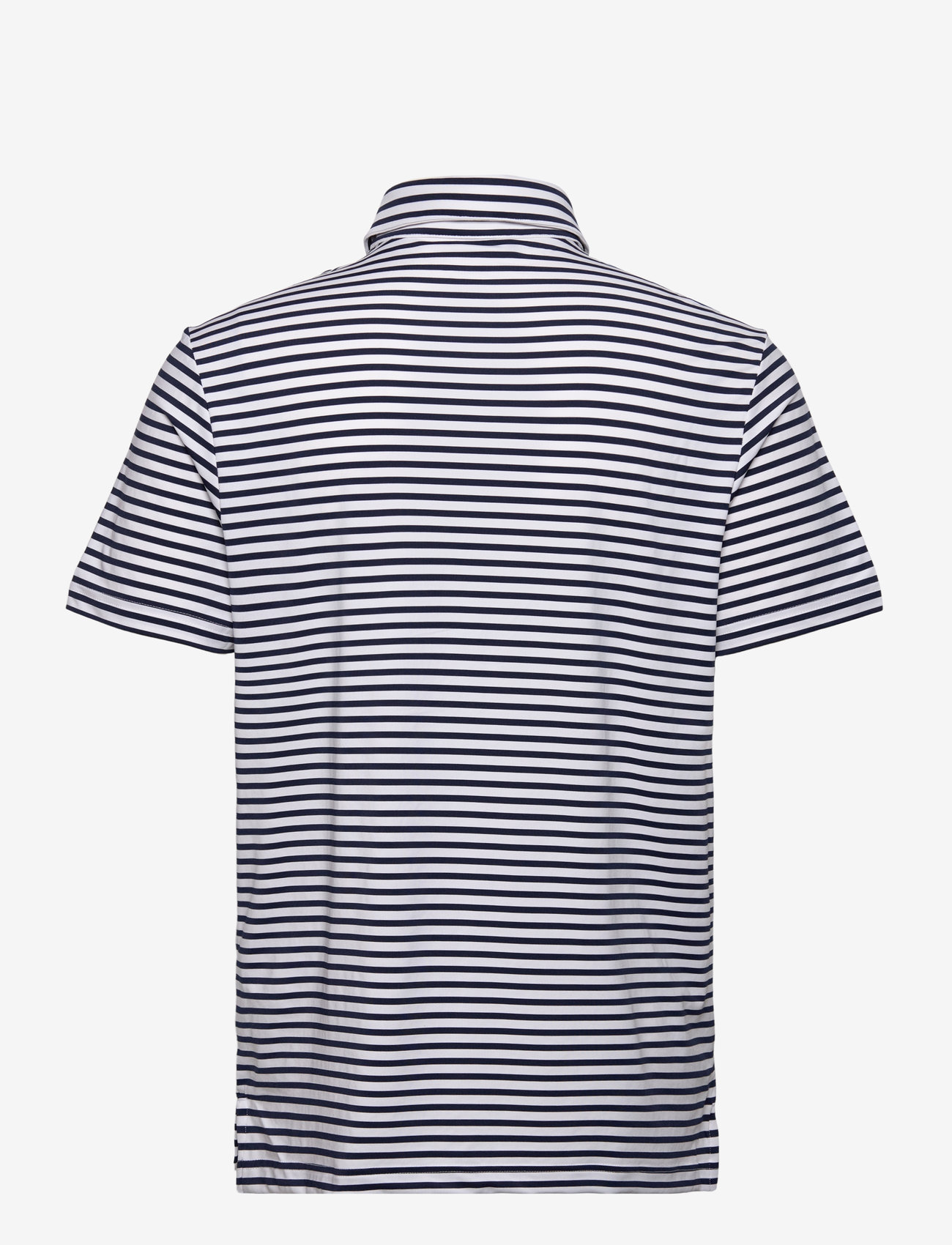adidas Golf - ULT STRIPE POLO - toppe & t-shirts - white/conavy - 2