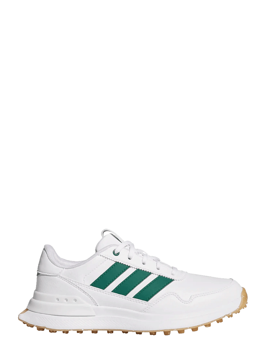 adidas Golf - JR S2G 26 - jooksujalatsid - ftwwht/cgreen/gumm2 - 1