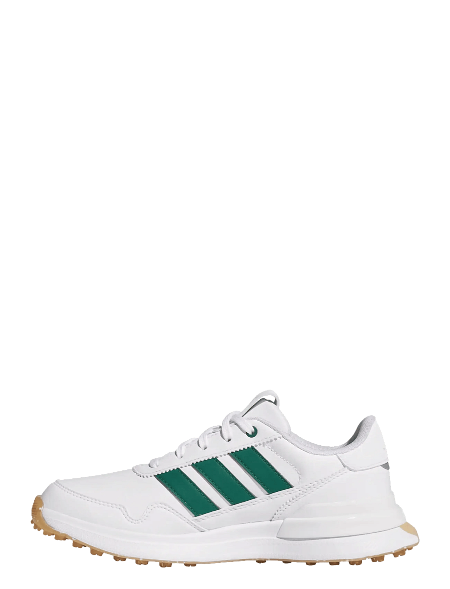 adidas Golf - JR S2G 26 - jooksujalatsid - ftwwht/cgreen/gumm2 - 2
