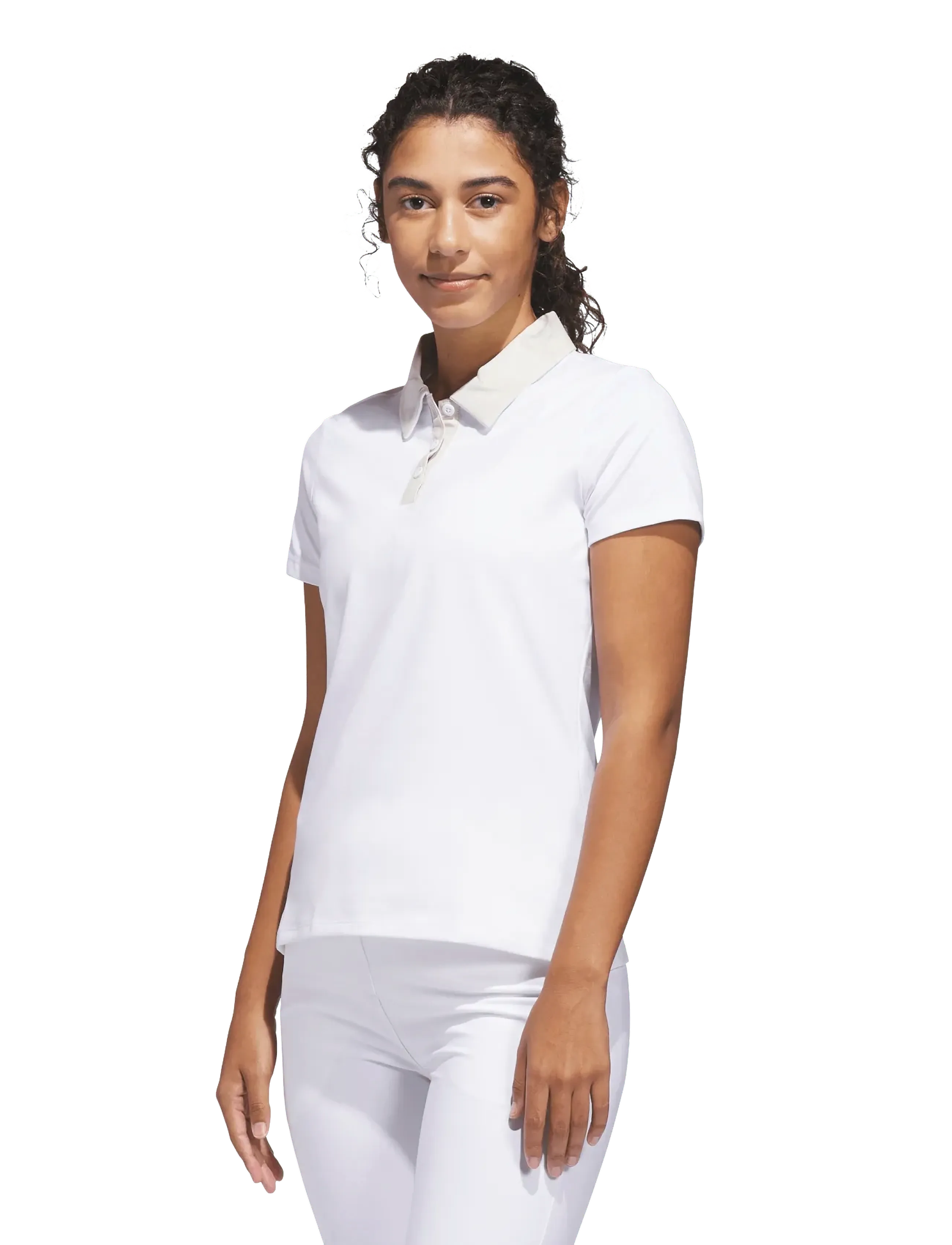 adidas Golf W ULT+ GRD SS P - T-särgid ja alussärgid - WONALU / white