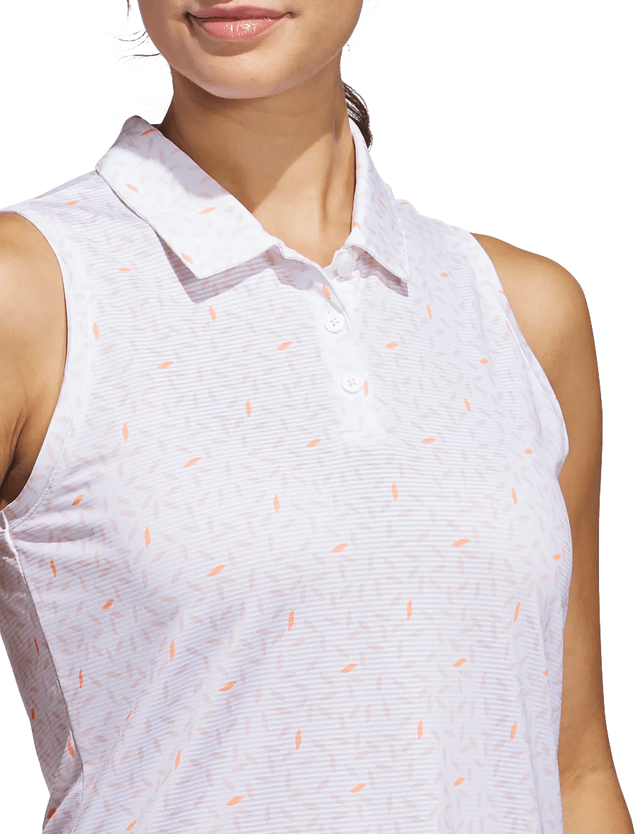adidas Golf - W ULT AOP SL P - toppe & t-shirts - white - 3