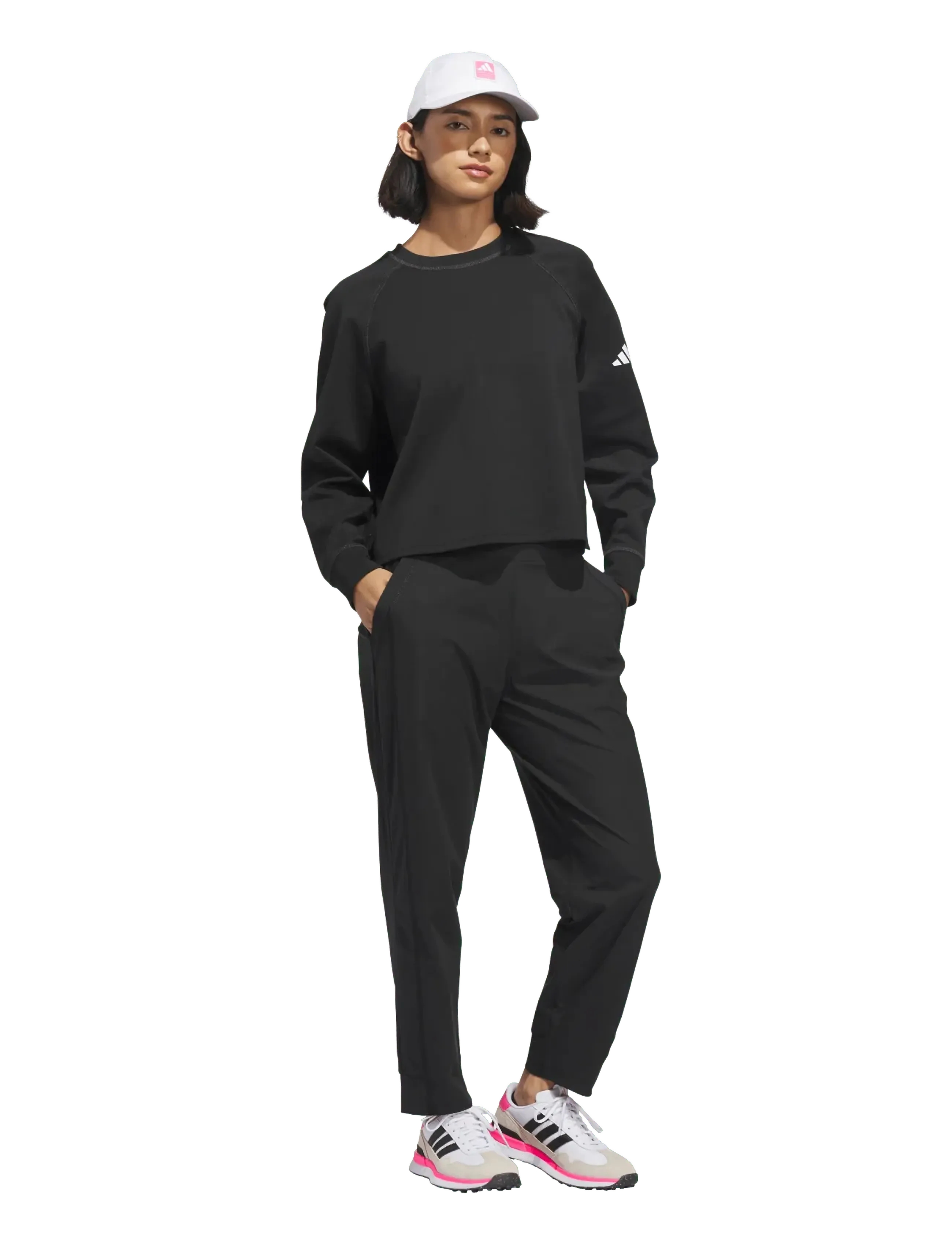 adidas Golf W BTC LAYER - Sweatshirts - BLACK / black
