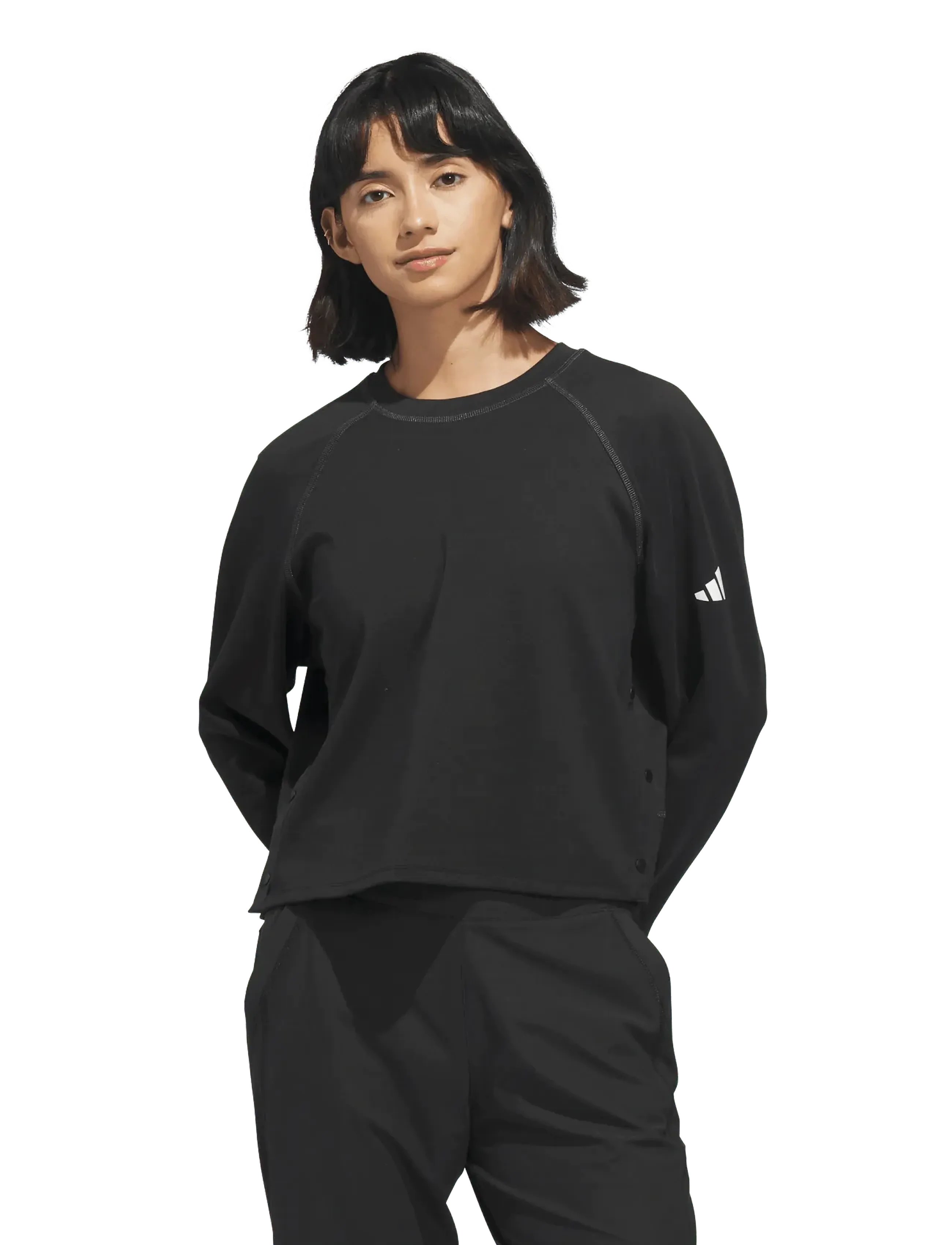 adidas Golf - W BTC LAYER - overdele - black - 2