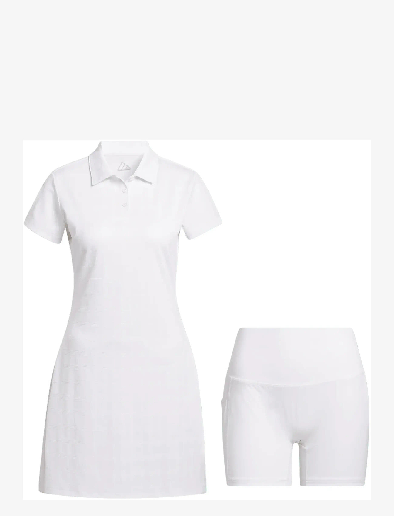 adidas Golf - W ULT+ DRESS - dresses & skirts - white - 2