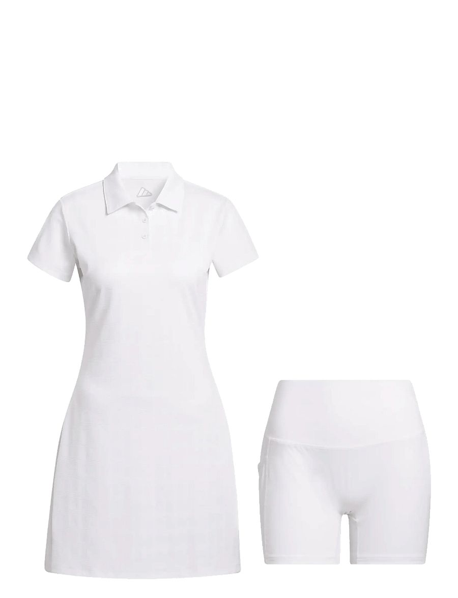 adidas Golf - W ULT+ DRESS - kjoler & nederdele - white - 2