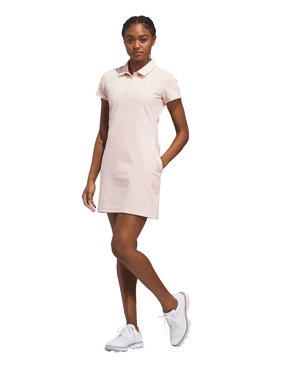 adidas Golf - W ULT+ DRESS - kleidid ja seelikud - blupnk - 0
