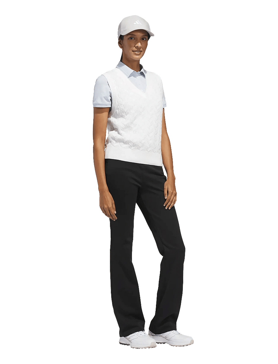 adidas Golf - W ULTT KNT VST - ytterkläder - white - 0