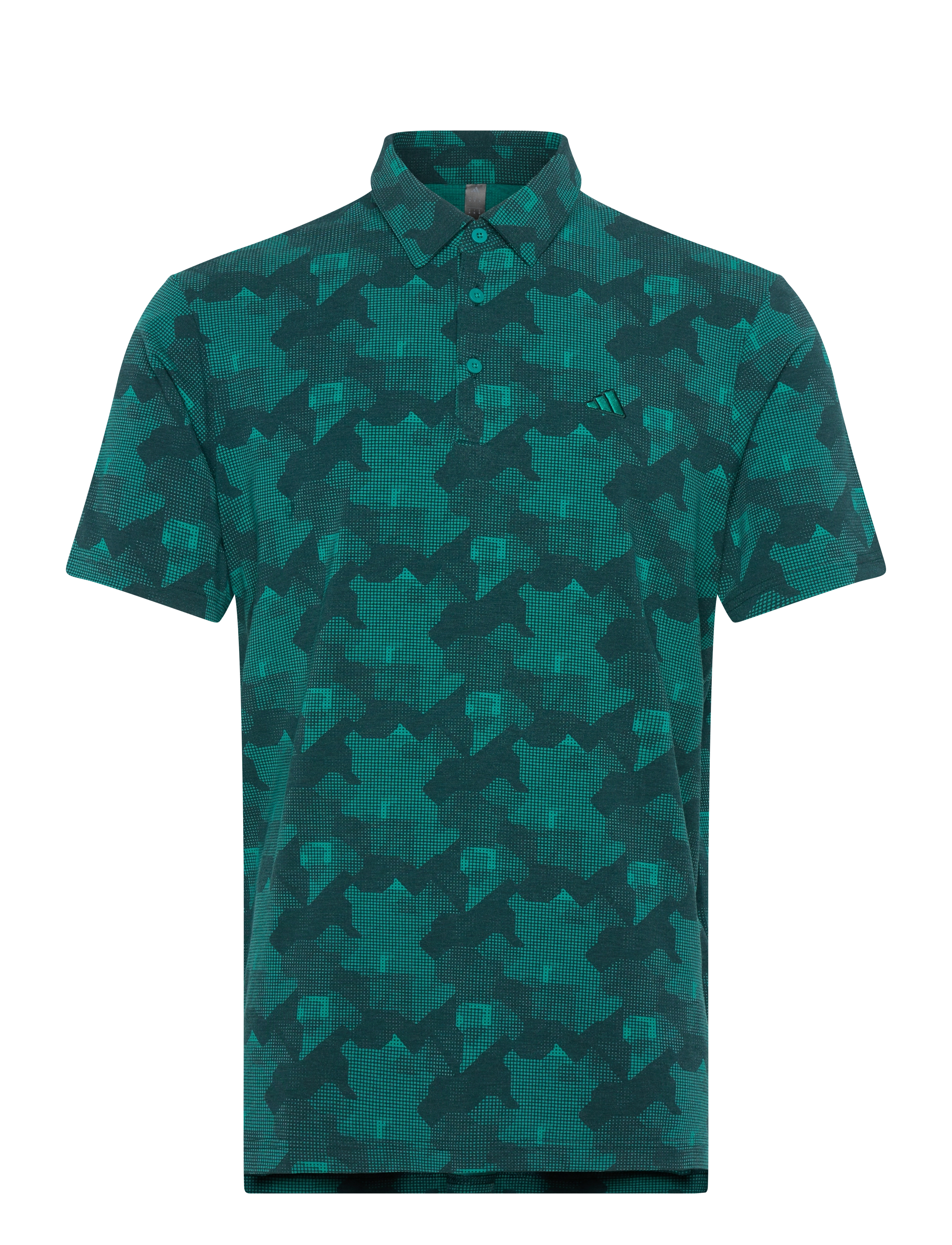 ADIDAS GOLF Go-To Prt Polo Grün - XS - Herren