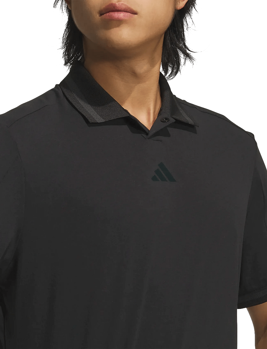 adidas Golf - BTC TWST POLO - oberteile & t-shirts - black/black - 3