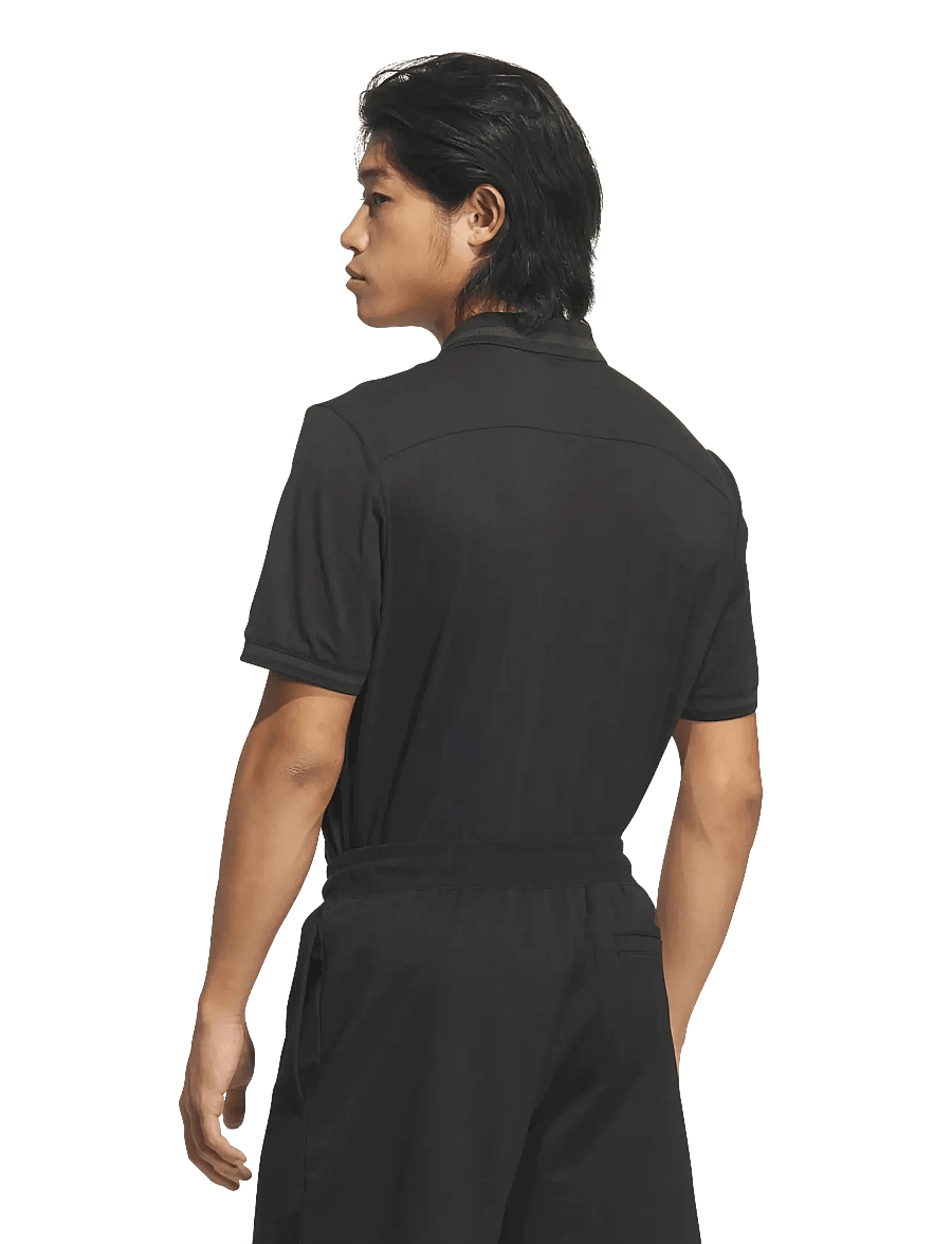 adidas Golf - BTC TWST POLO - oberteile & t-shirts - black/black - 5